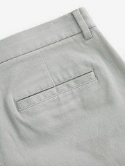 Mid Grey Skinny Fit Stretch Chino Trousers - Image 7 of 8