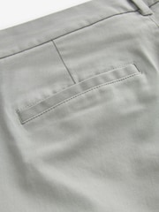 Grey Mid Straight Fit Stretch Chinos Trousers - Image 7 of 8