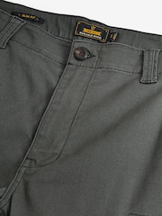 Gris anthracite - Slim Fit (Slim Fit) - Pantalon cargo stretch en coton - Image 9 de 10
