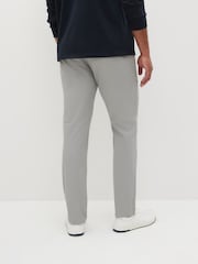 Mid Grey Stretch Chino Trousers - Image 3 of 7