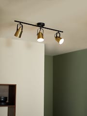 MADE.COM Brass Seppo Ceiling Light - Image 1 of 4