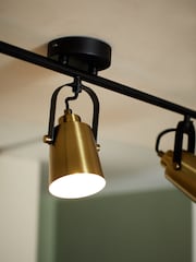MADE.COM Brass Seppo Ceiling Light - Image 2 of 4