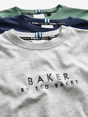 Baker by Ted Baker 100% Cotton T-Shirts 3 Pack - Image 6 of 7