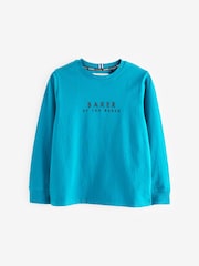ألوان متعددة - حزمة من 3 تيشِرتات من القطن 100% بكُم طويل من Baker by Ted Baker - Image 4 of 6