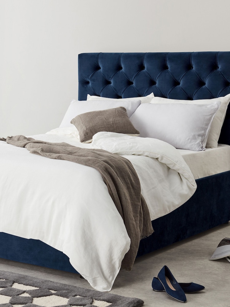 MADE.COM Blue Skye Ottoman Bed Frame - Image 2 of 7