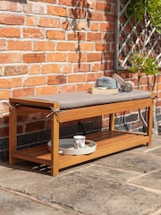 Rowlinson Garden Products Brown Occasional Bench - Image 1 of 4