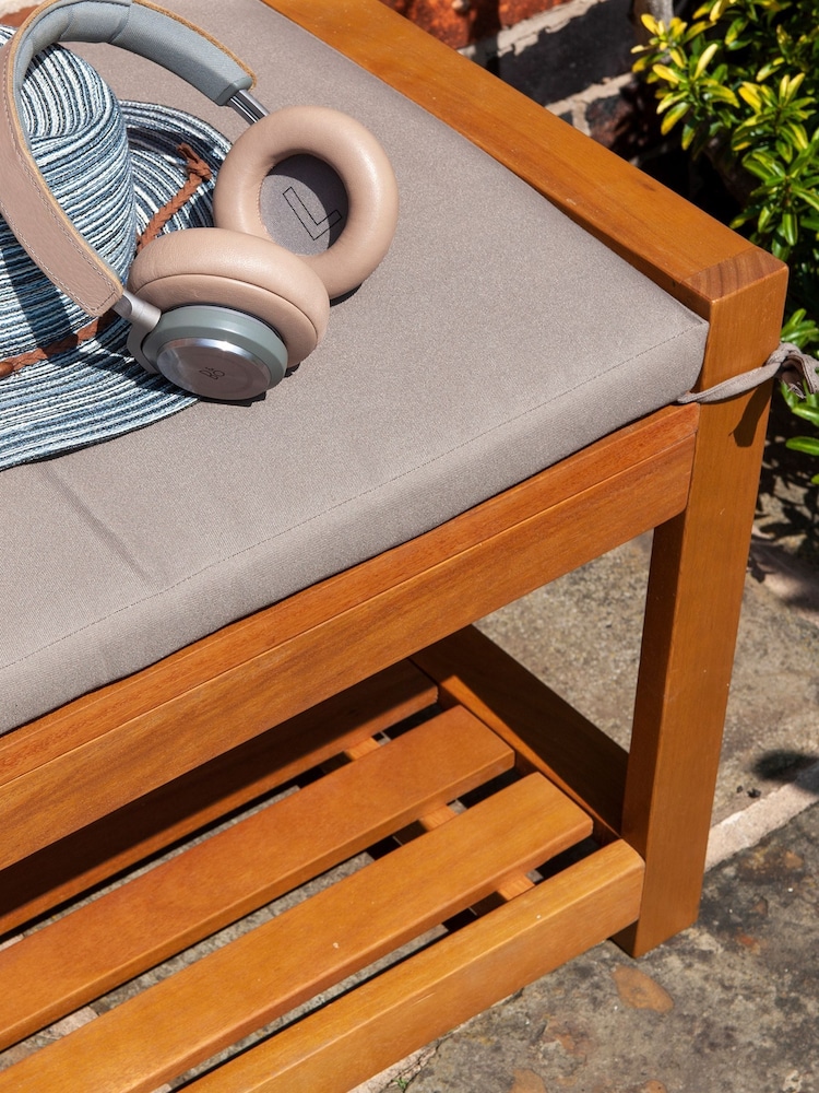 Rowlinson Garden Products Brown Occasional Bench - Image 2 of 4
