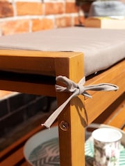 Rowlinson Garden Products Brown Occasional Bench - Image 4 of 4