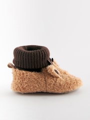 Rjav jelenček - Božični dojenček Pram Sock Slippers (0-2mths) - Slika 4 iz 7