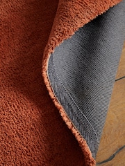 Orange Fleecy Rug - Image 5 of 7