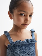 بذلة لعب دنيم Hattie من Reiss - صورة 4 من 8