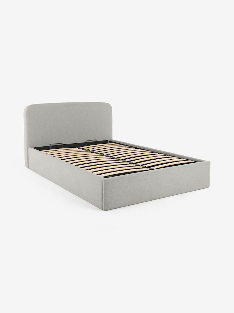 MADE.COM Grey Besley Ottoman Bed - Image 1 of 8