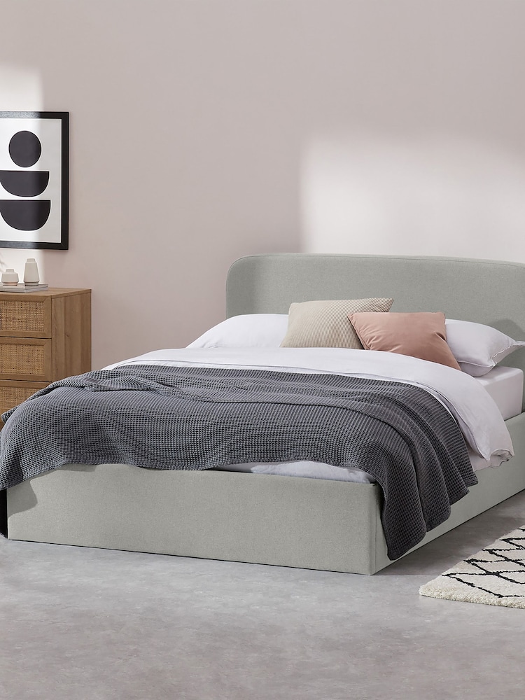 MADE.COM Grey Besley Ottoman Bed - Image 2 of 8