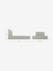 MADE.COM Grey Besley Ottoman Bed - Image 8 of 8