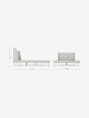 MADE.COM Grey Elona Bed Frame - Image 7 of 7