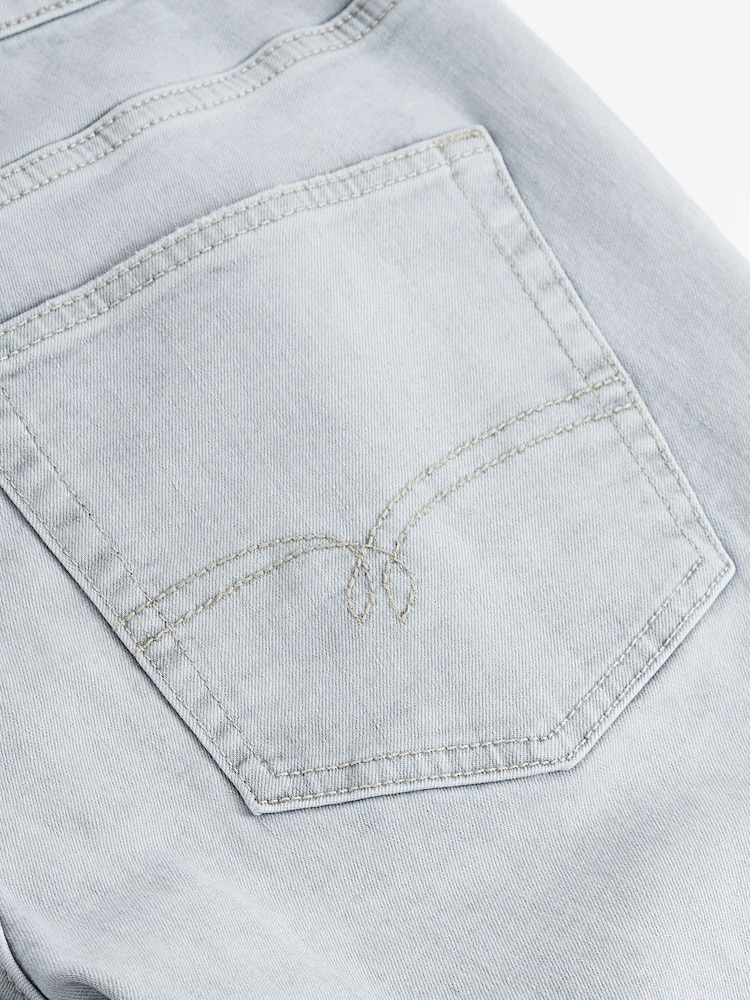 Grey Light Slim Fit Classic Stretch Jeans - Image 9 of 9