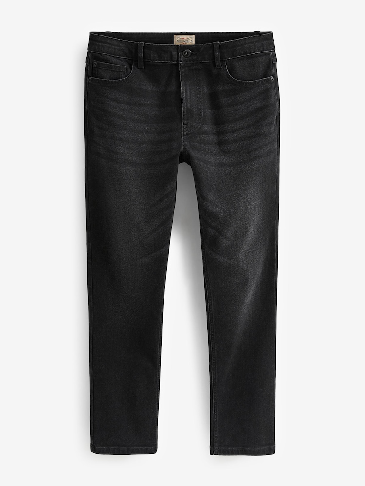 Black Slim Fit Essential Stretch Jeans - Image 6 of 8