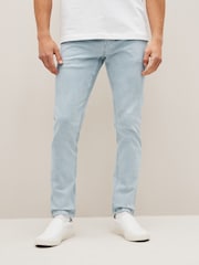 Grey Light Skinny Fit Classic Stretch Jeans - Image 1 of 9