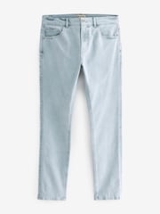Grey Light Skinny Fit Classic Stretch Jeans - Image 5 of 9