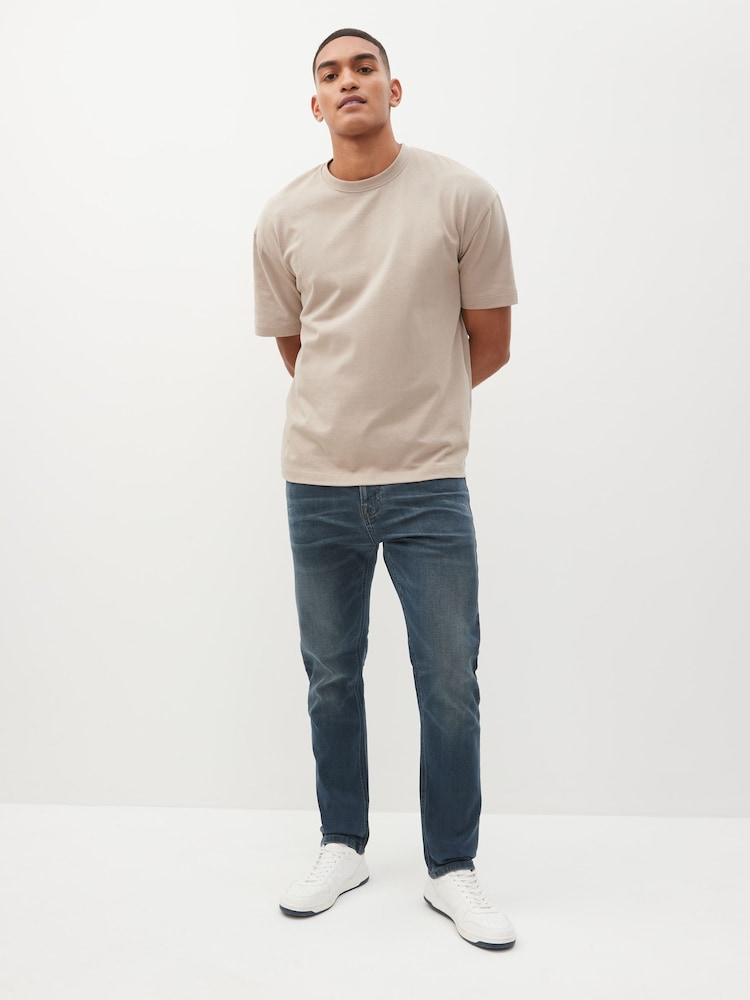 Blue Grey Slim Motion Flex Jeans - Image 2 of 10