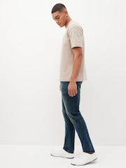 Blue Grey Slim Motion Flex Jeans - Image 4 of 10