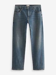 Modra letnik - Raven kroj - Vintage Wash denim kavbojke - Slika 5 iz 8