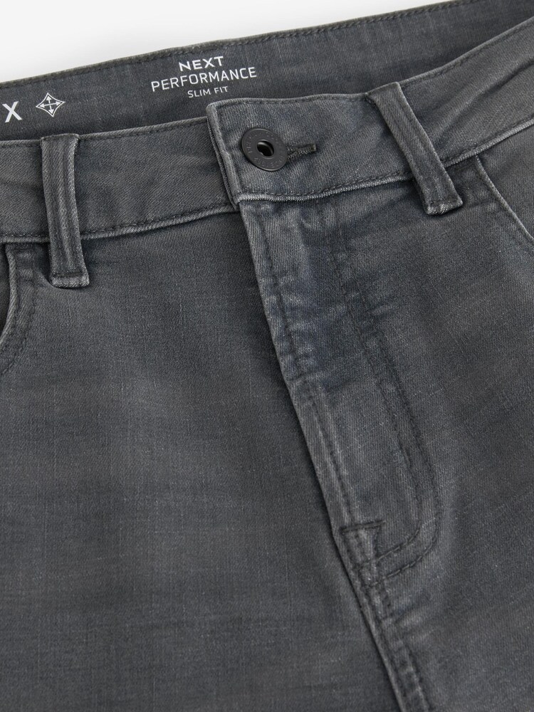Vintage Grey Slim Motion Flex Jeans - Image 8 of 11