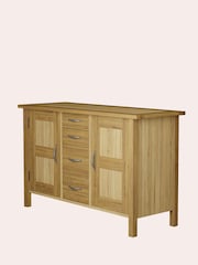 Laura Ashley Oak Milton 2 Door 4 Drawer Sideboard - Image 6 of 7