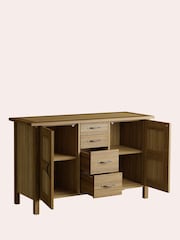 Laura Ashley Oak Milton 2 Door 4 Drawer Sideboard - Image 7 of 7
