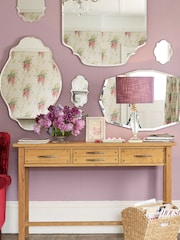 Laura Ashley Oak Milton 4 Drawer Console Table - Image 1 of 3