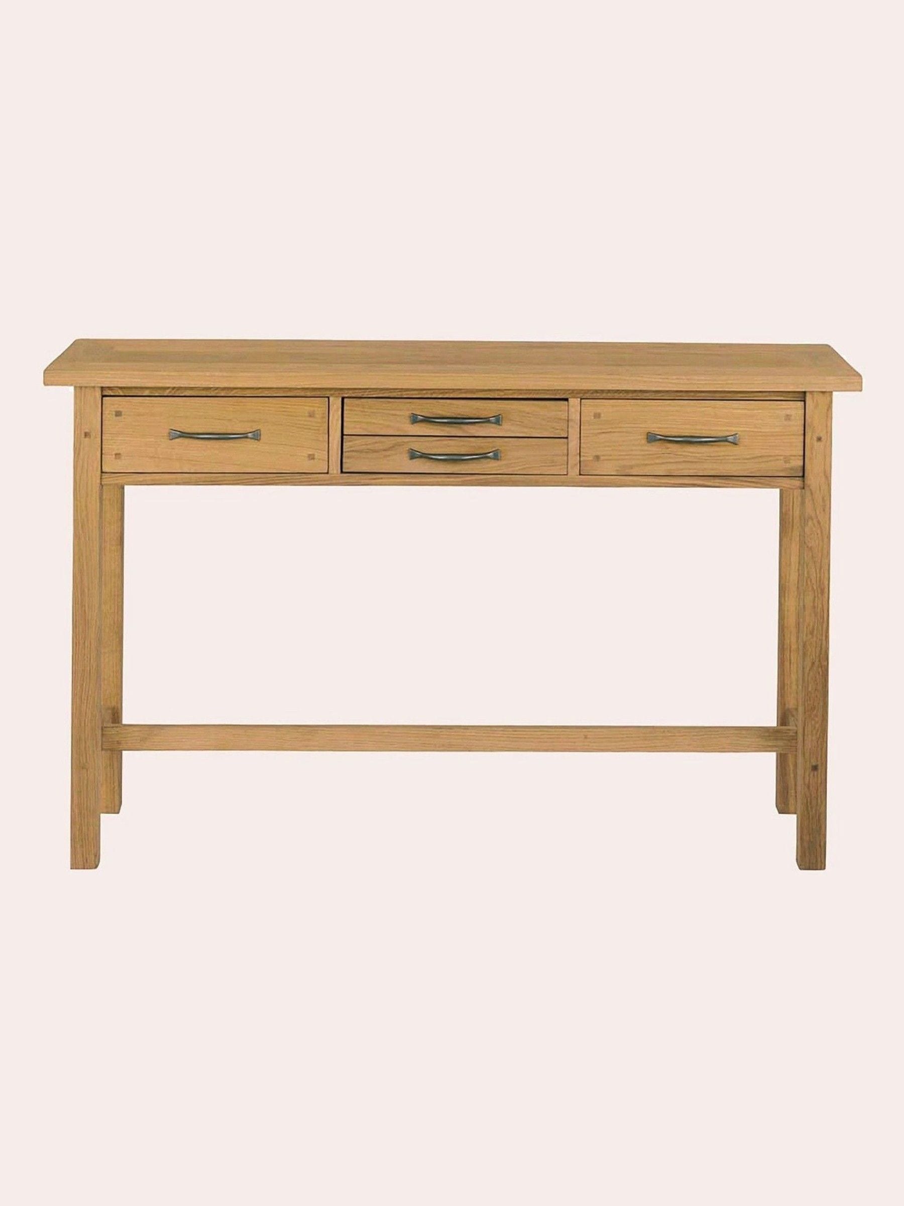 Buy Laura Ashley Oak Milton 4 Drawer Console Table from the Next UK online  shop
