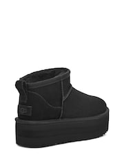 UGG Black Classic Ultra Mini Platform Boots - Image 4 of 6