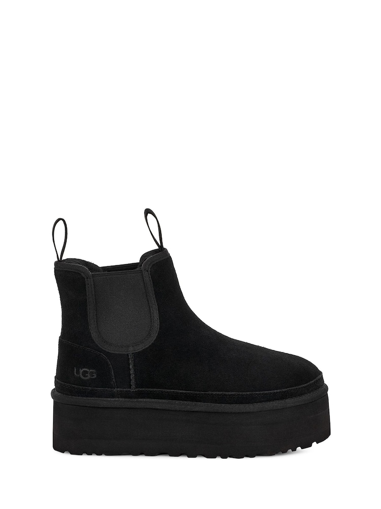 UGG Black Neumel Platform Chelsea Boots - Image 1 of 6