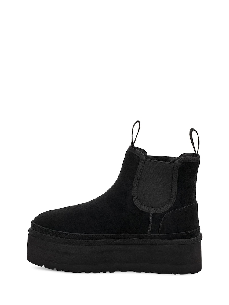 UGG Black Neumel Platform Chelsea Boots - Image 2 of 6