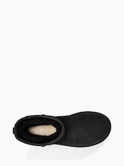 UGG Black Classic Mini Leather Boots - Image 5 of 6