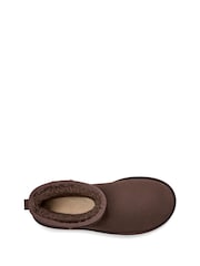 UGG Light Brown Classic Mini Platform Boots - Image 4 of 5