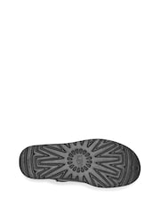 UGG Black Leather Classic Ultra Mini Platform Boots - Image 5 of 5