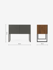 MADE.COM Walnut Effect Hopkins Sideboard - Image 3 of 3