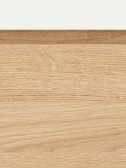 MADE.COM Oak Effect and White 6 Drawer Hopkins Slim Tallboy - Image 6 of 7