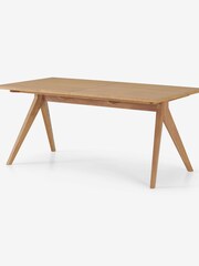 MADE.COM Oak Wingrove 6 to 8 Seater Dining Table - Image 3 of 8