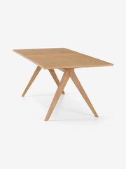 MADE.COM Oak Wingrove 6 to 8 Seater Dining Table - Image 6 of 8