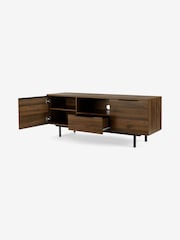 MADE.COM Walnut Effect Damien Wide TV Unit - Image 3 of 3