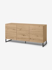 MADE.COM Distressed Oak Effect Hopkins Large Sideboard - Image 1 of 3