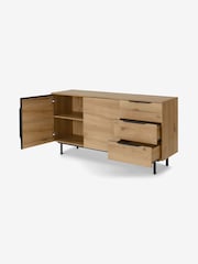 MADE.COM Distressed Oak Effect Damien Large Sideboard - Image 2 of 3