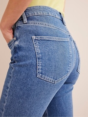Boden Blue Baby Mid Rise Kick Jeans - Image 5 of 6