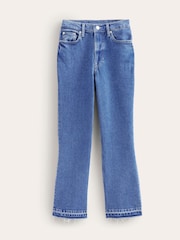 Boden Blue Baby Mid Rise Kick Jeans - Image 6 of 6
