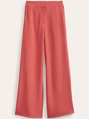 Boden Orange Fluid Wide Leg Trousers - Image 6 of 7