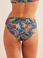 Boden Green Classic Fold Bikini Bottoms - Image 2 of 6