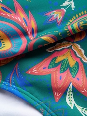 Boden Green Classic Fold Bikini Bottoms - Image 6 of 6
