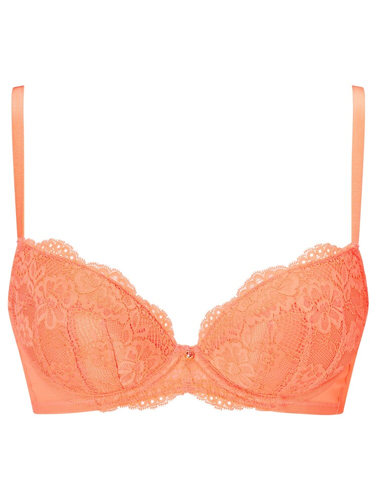 Ann Summers Orange Sexy Lace Planet Padded Plunge Bra - Image 5 of 5